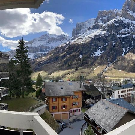 Flaminia Wohnung 15 - Best View And Free Parking! Leukerbad Eksteriør bilde