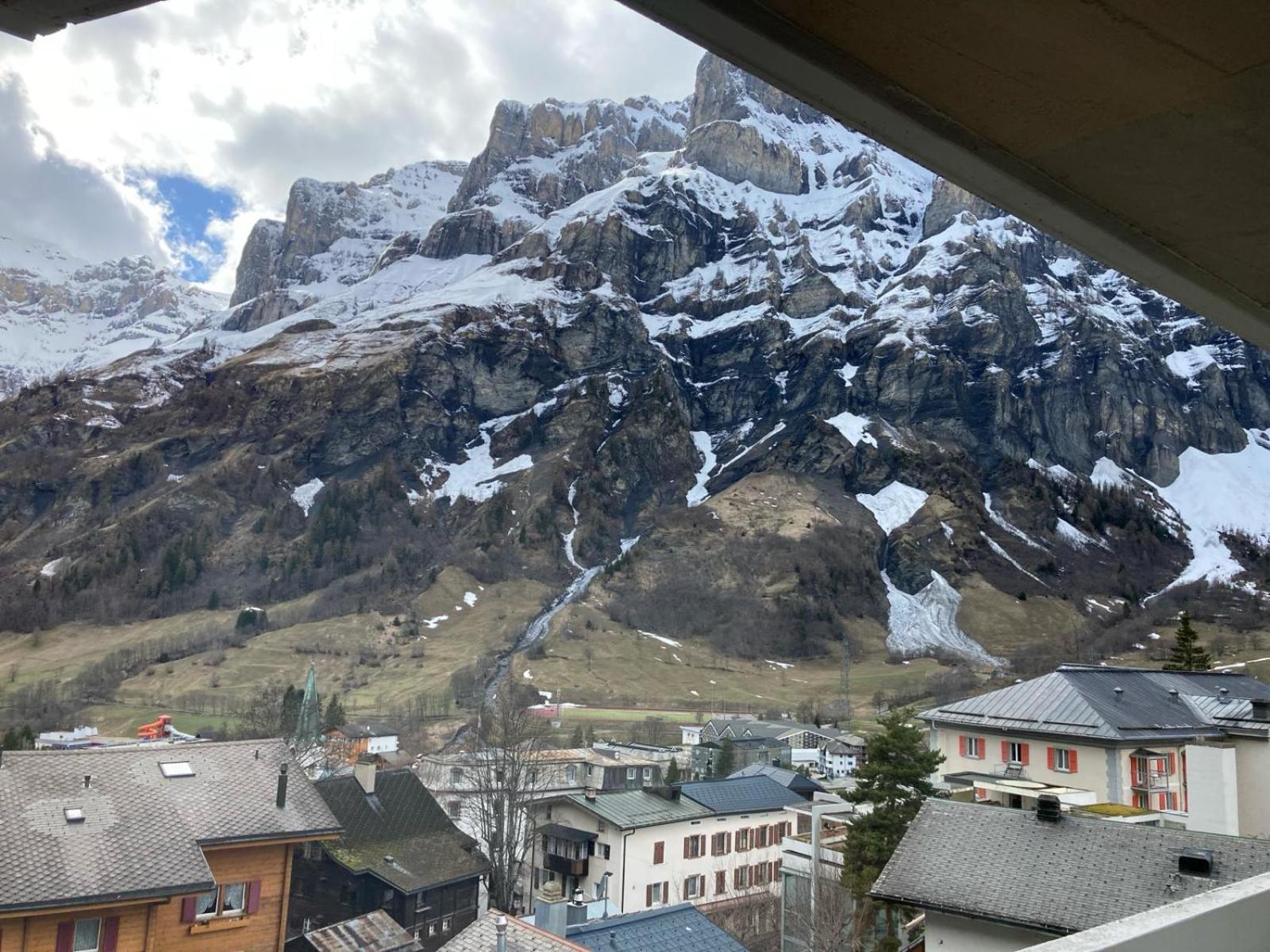 Flaminia Wohnung 15 - Best View And Free Parking! Leukerbad Eksteriør bilde